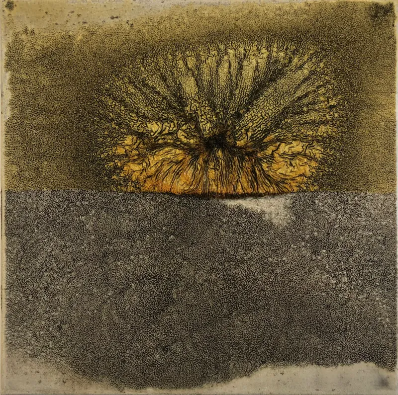 Materia Landscape 19, oil on canvas