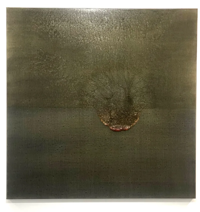 Materia Landscape 40, oil on canvas