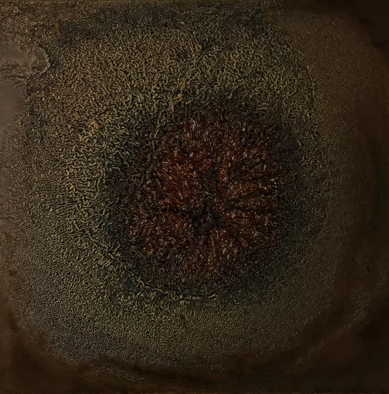Materia Landscape 91, oil on canvas