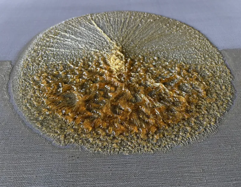 Materia Landscape 95, oil on canvas