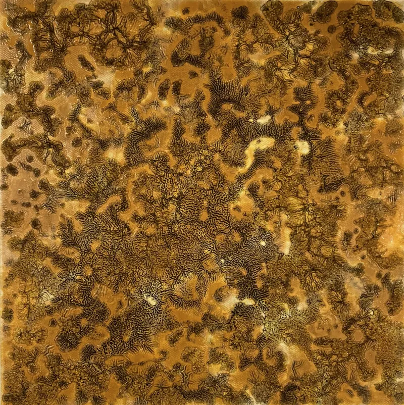 Materia Landscape 100, oil on canvas